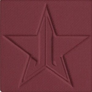 Jeffree Star Artistry Single Eyeshadow in Only Child (deep brown toned red)